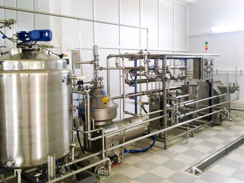 Виробництво натуральних молочних продуктів
