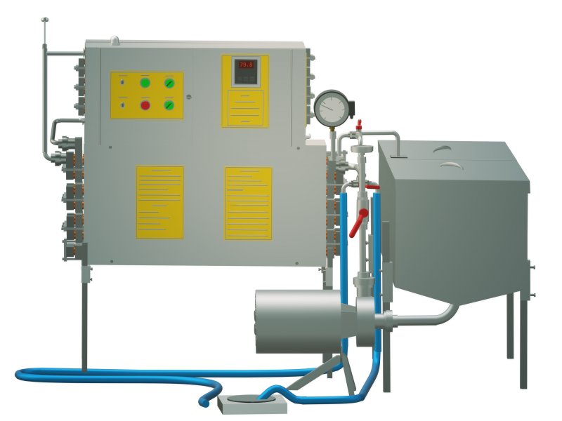 Пастеризатор молока на 200 л УЗМ-0,2