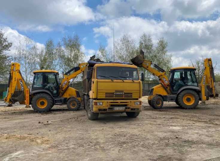 Услуги Аренды Трактора-Экскаватора JCB 3 CX Любая оплата; НДС