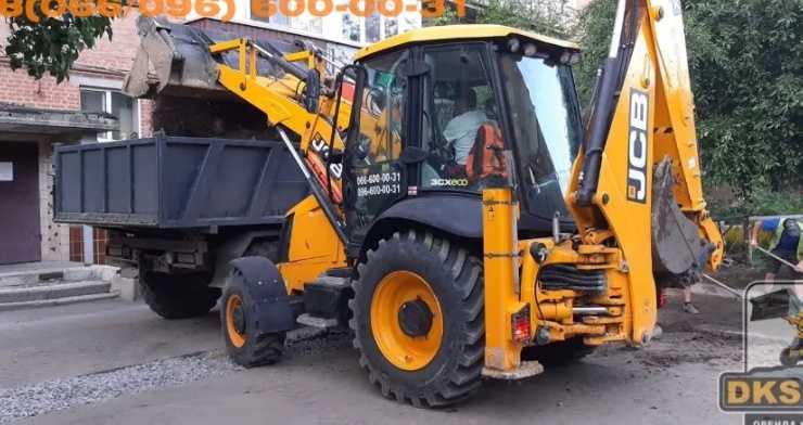 Екскаватор навантажувач JCB 3СХ.Послуги.Оренда.Мініекскаватор.Полтава