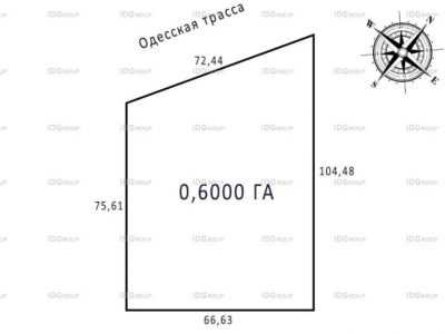 Земельный участок на одесской трассе