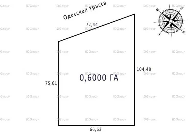 Земельный участок на одесской трассе