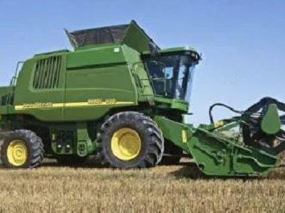 Услуги уборки урожая комбайном John Deere 9680i wts