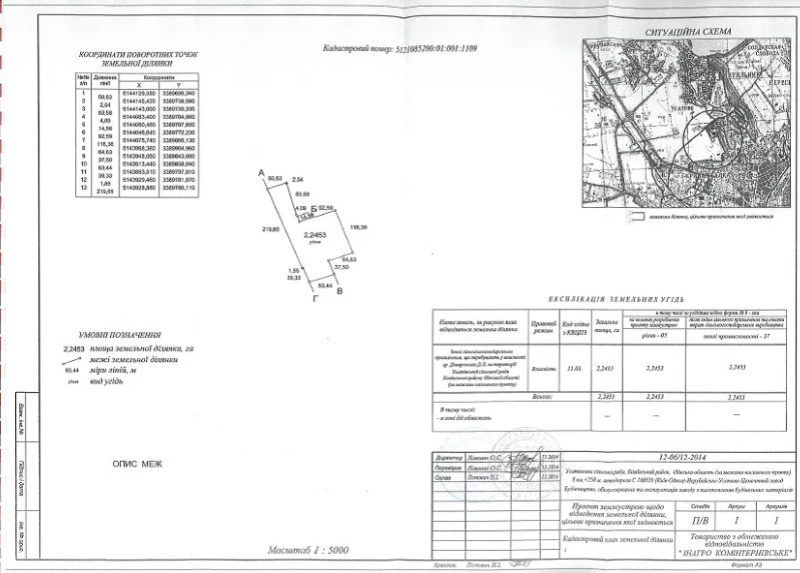 Учасок 5.8 га. Цементный завод, под производство