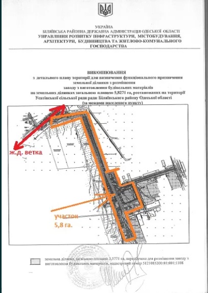 Учасок 5.8 га. Цементный завод, под производство