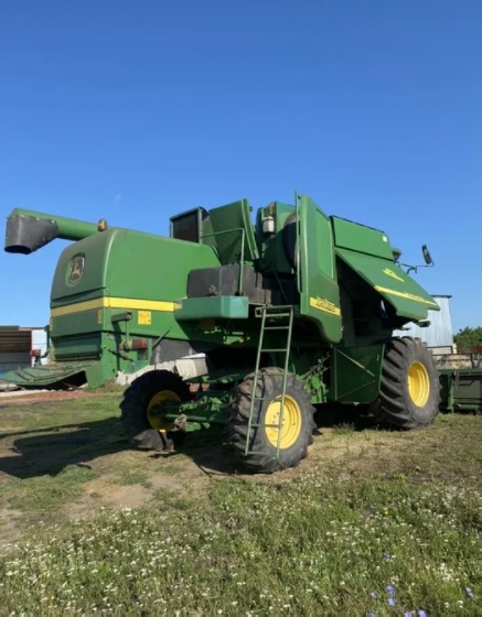 Комбайн John deere 9560 wts hilmaster