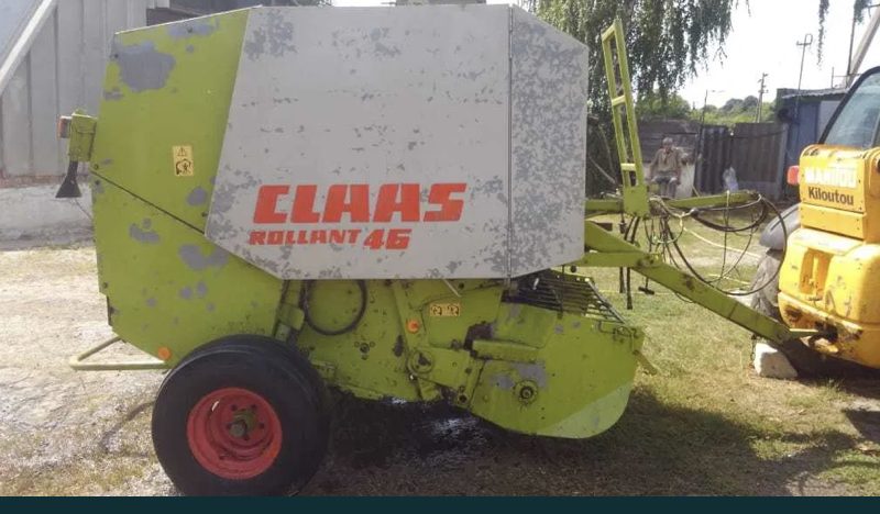 Claas Rollant 46 рулонный пресс подборщик