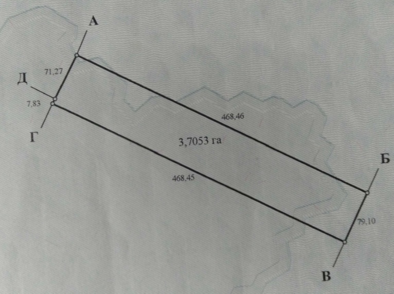 Земельна ділянка (пай) 3,7053 га С/Г призначення