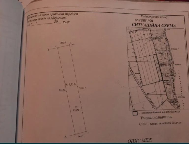 Земельный пай по Киевской трассе