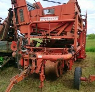 Grimme DR 1500. Картофелеуборочный комбайн.