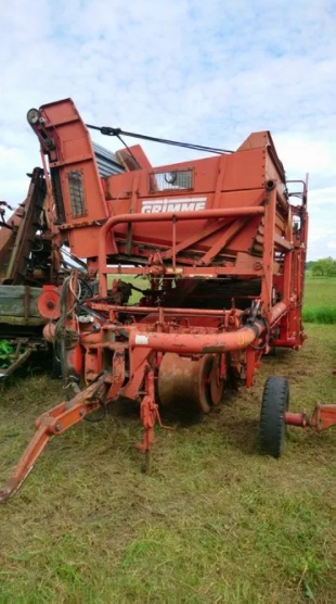 Grimme DR 1500. Картофелеуборочный комбайн.