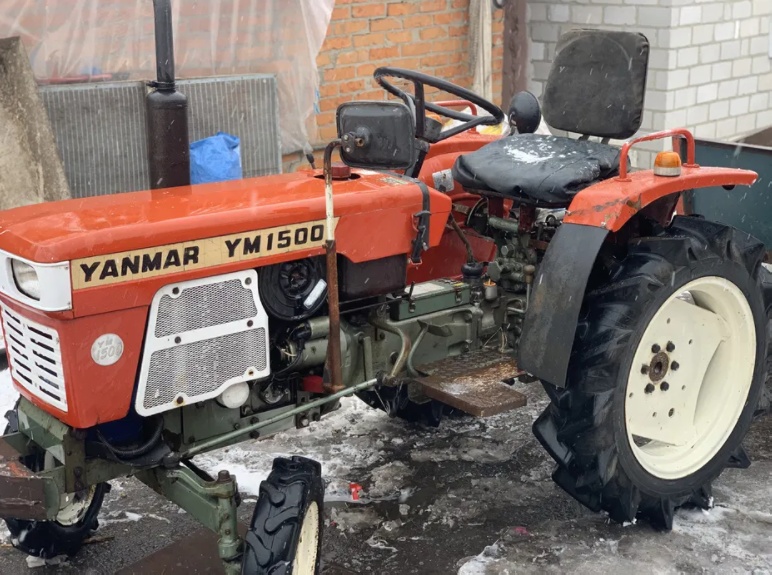 Міні трактор японський Yanmar ym1500